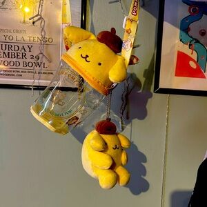 Pompompurin Boba cup kids purse